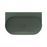 Yard 80 kerámiamosdó Grey Green, túlfolyó furat nélkül