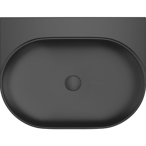 Yard 60 kerámiamosdó matt fekete, túlfolyó furat nélkül