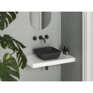 Uni Slim 38 S kerámiamosdó, matt fekete