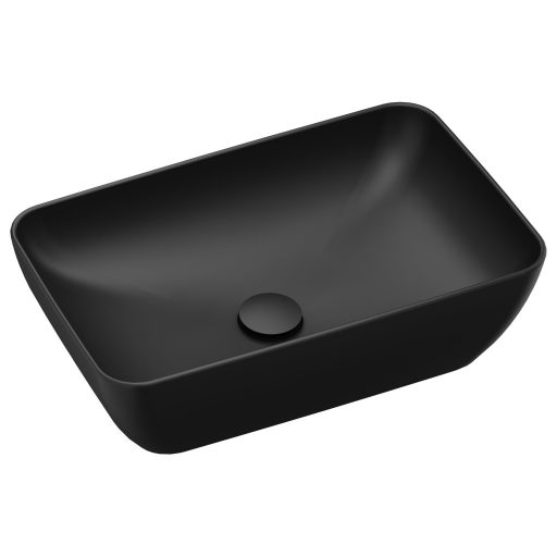 Uni Slim 50 R kerámiamosdó, matt fekete