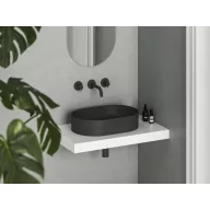 Ceramic Slim O 55 kerámiamosdó matt fekete
