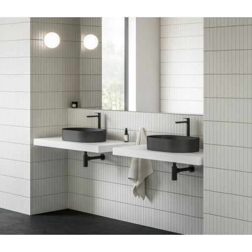 Ceramic Slim O 55 kerámiamosdó matt fekete