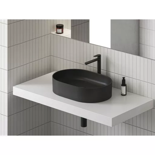 Ceramic Slim O 55 kerámiamosdó matt fekete