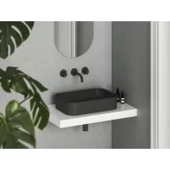 Ceramic Slim R 55 kerámiamosdó matt fekete