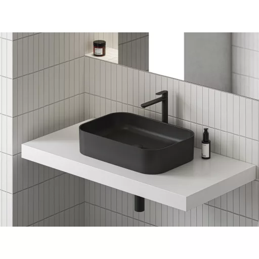 Ceramic Slim R 55 kerámiamosdó matt fekete