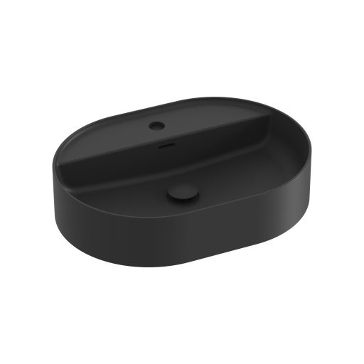 Ceramic Slim Shelf O 55 kerámiamosdó matt fekete