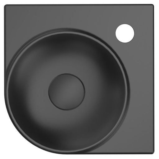 Yard 28 C kerámiamosdó matt fekete