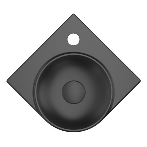 Yard 28 C kerámiamosdó matt fekete