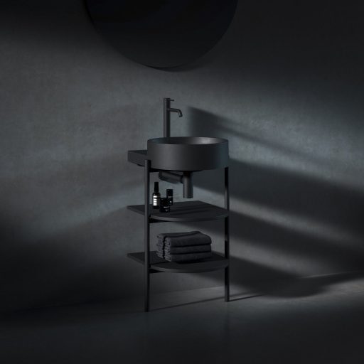 Yard 40 kerámiamosdó matt fekete