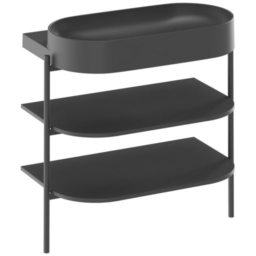 Yard 80 kerámiamosdó matt fekete