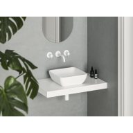 Uni Slim 38 S kerámiamosdó, matt fehér