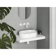 Ceramic Slim O 55 kerámiamosdó matt fehér