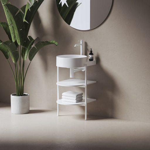 Yard 40 kerámiamosdó matt fehér