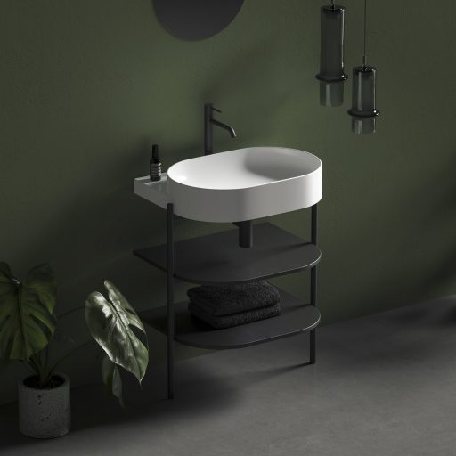 Yard 60 kerámiamosdó matt fehér