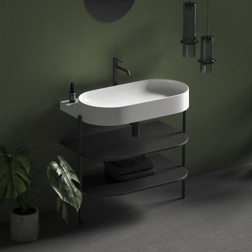 Yard 80 kerámiamosdó matt fehér