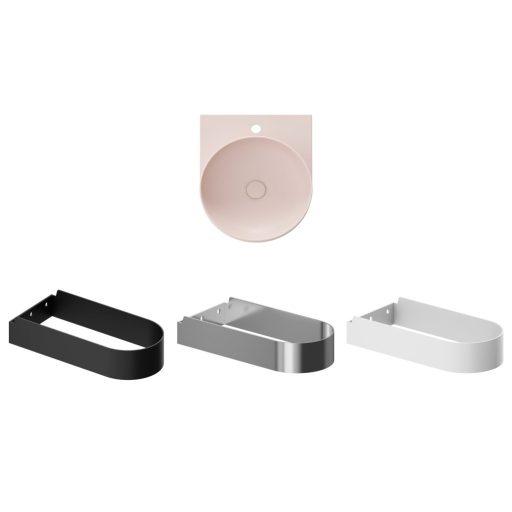 Yard 40 kerámiamosdó Alabaster Pink