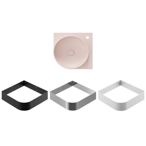 Yard 45 C kerámiamosdó Alabaster Pink