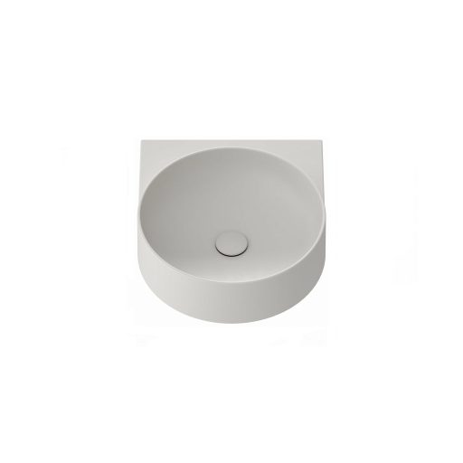 Yard 40 kerámiamosdó Smoke Grey, túlfolyó furat nélkül