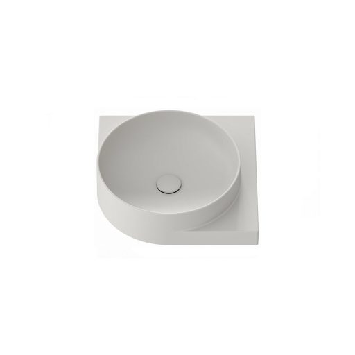 Yard 45 C kerámiamosdó Smoke Grey, túlfolyó furat nélkül