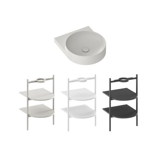 Yard 40 kerámiamosdó Smoke Grey