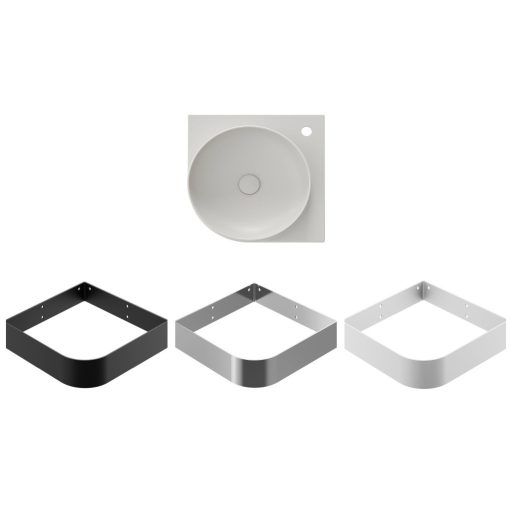 Yard 45 C kerámiamosdó Smoke Grey