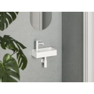 Veda Wall 40 kézmosó bal fehér