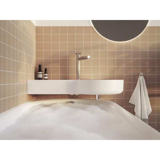 ARC 83/43 mosdó bal fehér, túlfolyó nélkül, csaptelep furattal