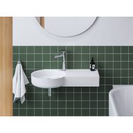   ARC 83/43 mosdó jobb fehér, túlfolyó nélkül, csaptelep furattal