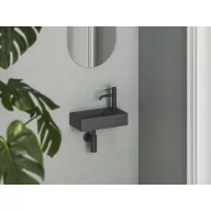 Veda Wall 40 kézmosó jobb antracit