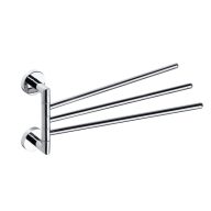   Sapho BEMETA OMEGA Mozgatható törölközőtartó, 55x195x450mm, króm (104204112) (XR407)