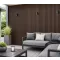 WPC falpanel 177x13x2900 mm - Dark brown