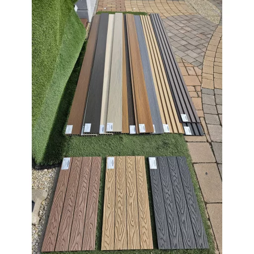 WPC falpanel 177x13x2900 mm - Black
