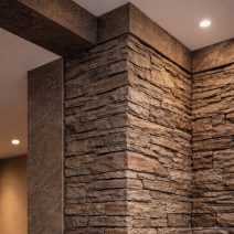 Falburkoló sarokelem