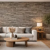 Természetes kő és gipsz burkolatok