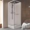 Négyoldalról zárt szögletes zuhanykabinok kpl-KCKN/ CLIIa-90 / választható keret és hátfallal