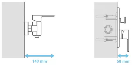 Ravak R-box alaptest süllyesztett csaptelepekhez RB 070.50