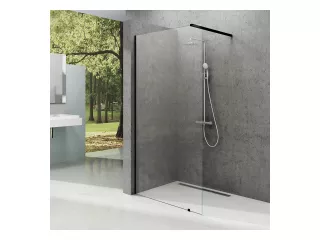 Ravak Walk In Wall-60 v.200 black+Transparent