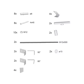 Ravak B28100000N Panelkit