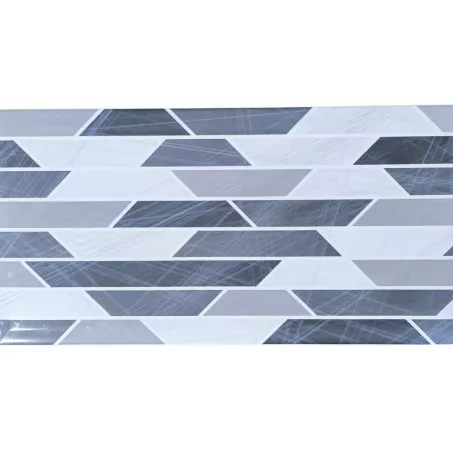 Web faset decor grey falburkolat 25x50cm II.o. 1,75m2/doboz