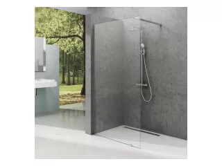 Ravak walk-in wall 90 zuhanyfal-fényes alu